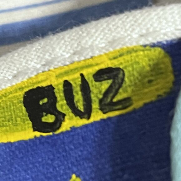 Custom Hand Painted Toy Story Inspired Canvas Sneakers Woody Buzz Women's Size 9 - Picture 5 of 10